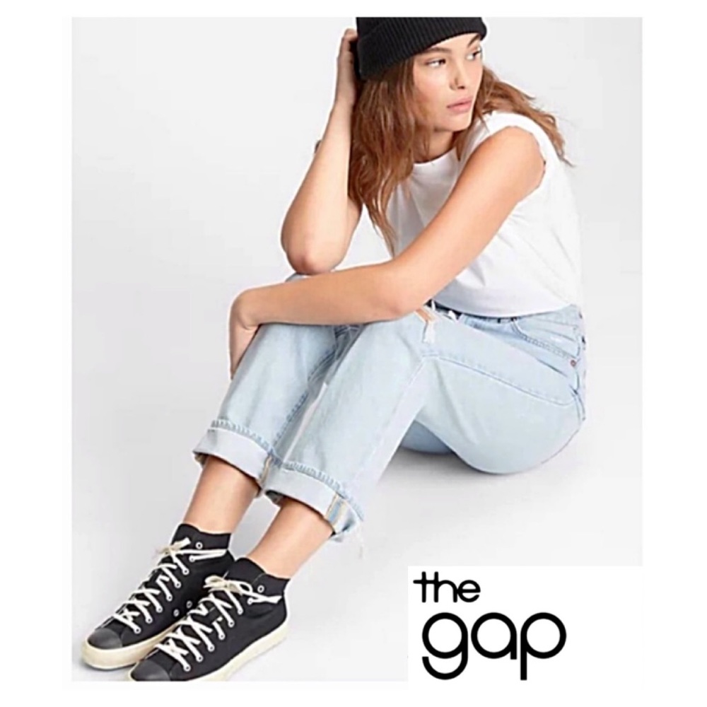 💋 GAP Boyfriend Jeans *Vintage Laid-Back Style Women’s Easy Fit Jeans NWT’S-$90